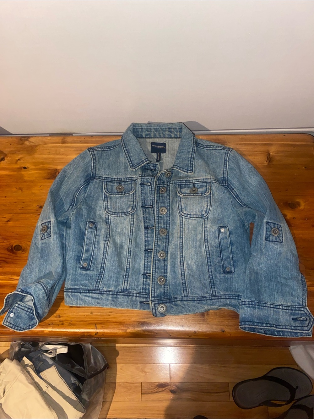 Highway Jeans Light Blue Denim Jacket - Casual size M